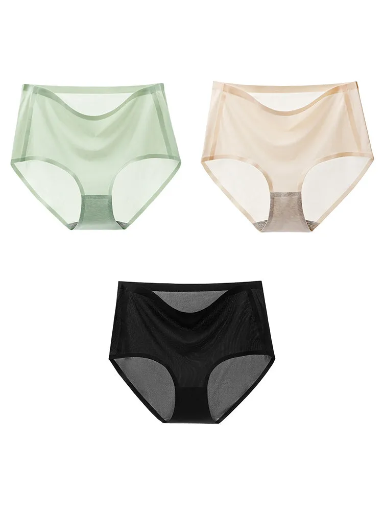 3-Pack Seamless Soft Breathable Stretch Underwear