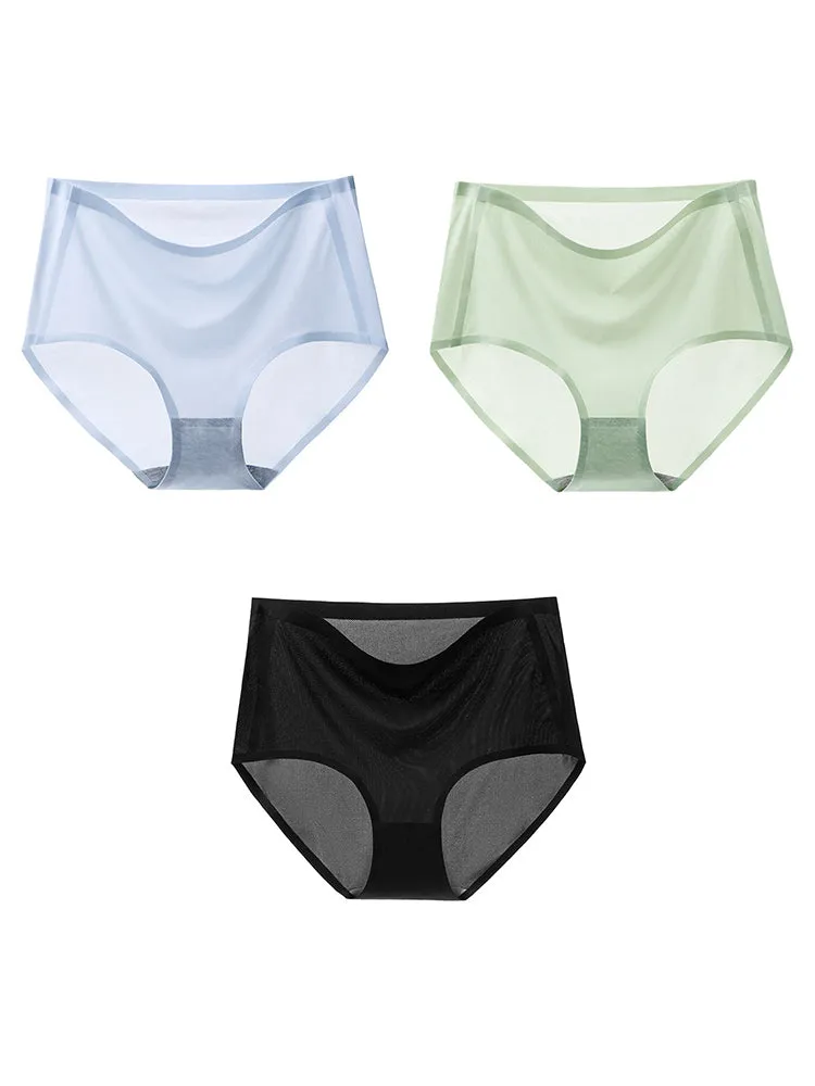 3-Pack Seamless Soft Breathable Stretch Underwear