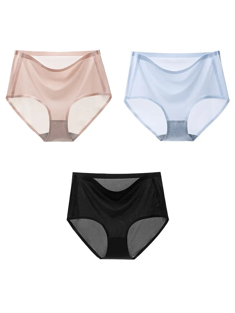 3-Pack Seamless Soft Breathable Stretch Underwear