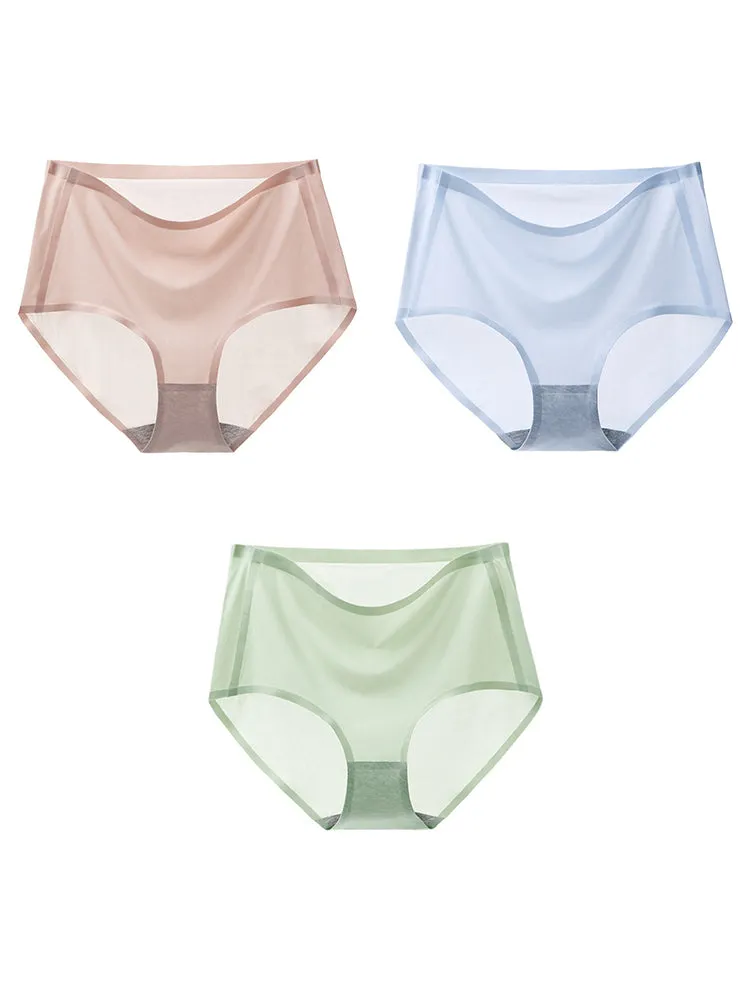 3-Pack Seamless Soft Breathable Stretch Underwear