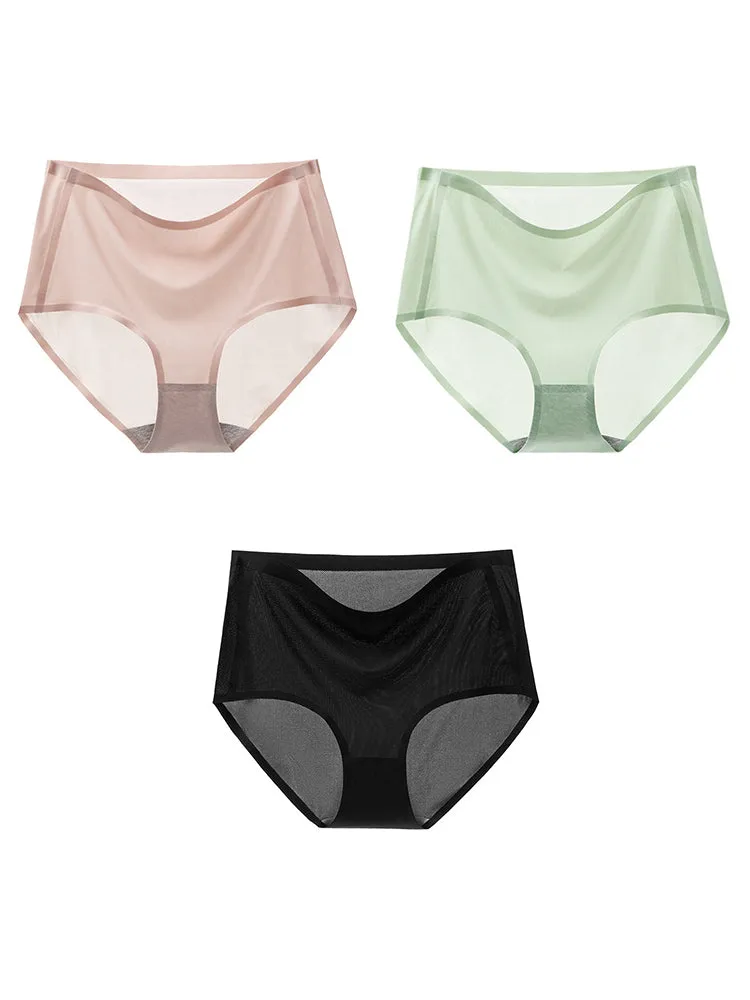 3-Pack Seamless Soft Breathable Stretch Underwear