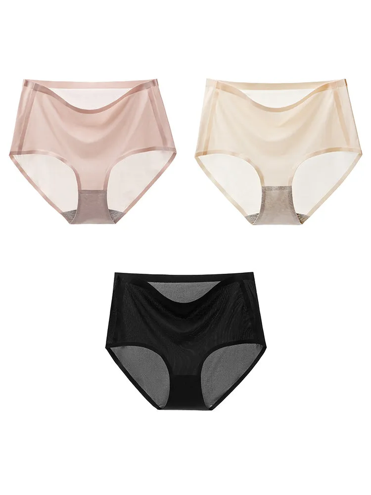 3-Pack Seamless Soft Breathable Stretch Underwear