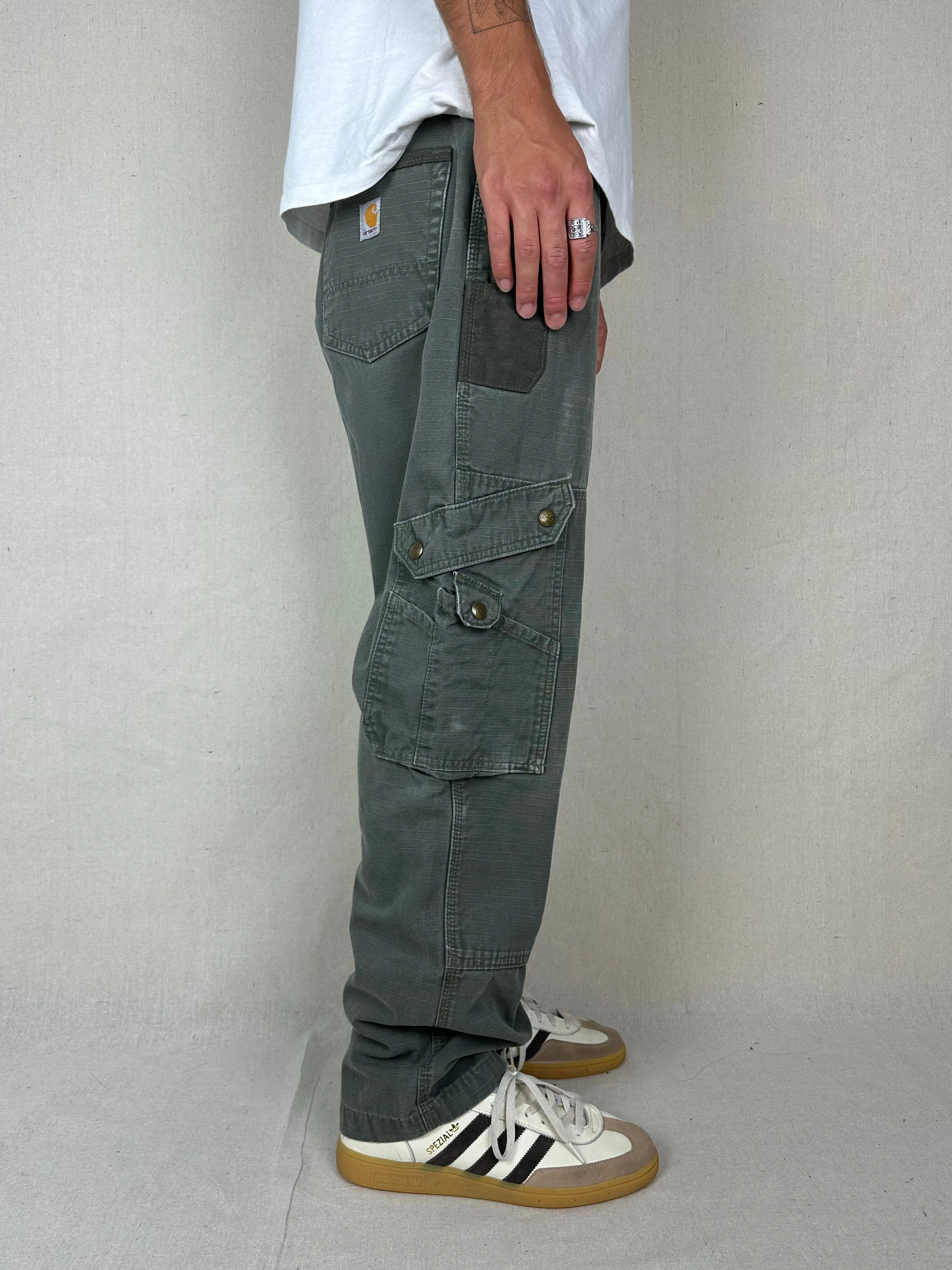 90's Carhartt Vintage Carpenter Cargo Pants Size 35x32