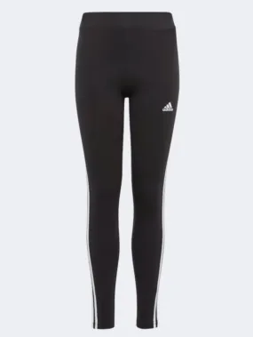 Adidas Essential 3S Girls Sportswear Tight Black/White