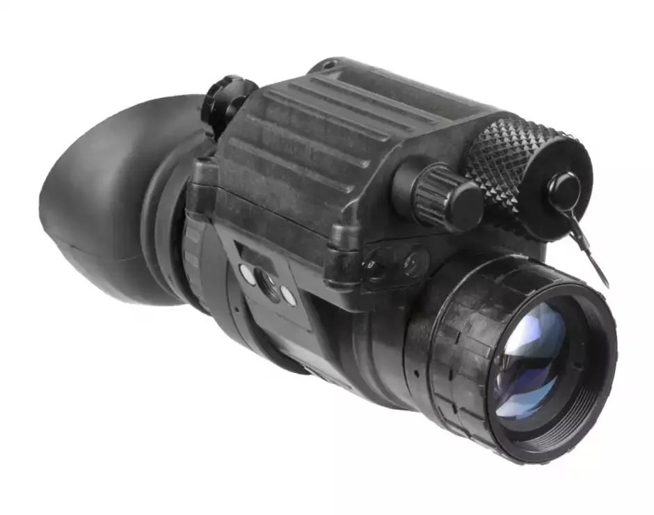 AGM Global Vision 11P14122483021 PVS-14 NL2 Night Vision Hand Held/Mountable Scope Black 1x 26mm, Gen 2  Level 2, Green Filter