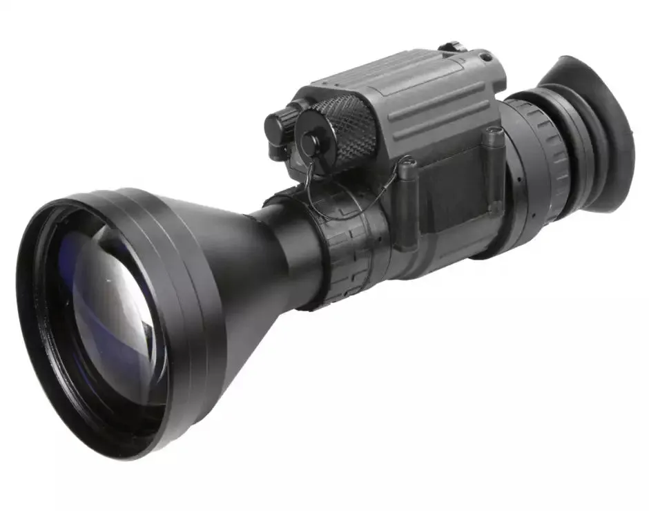 AGM Global Vision 11P14122483021 PVS-14 NL2 Night Vision Hand Held/Mountable Scope Black 1x 26mm, Gen 2  Level 2, Green Filter