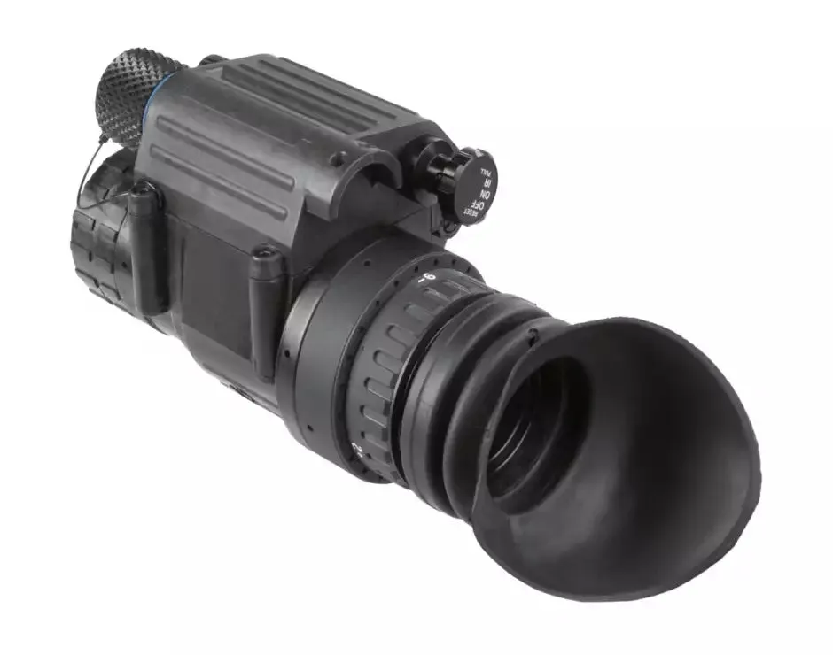 AGM Global Vision 11P14122483021 PVS-14 NL2 Night Vision Hand Held/Mountable Scope Black 1x 26mm, Gen 2  Level 2, Green Filter