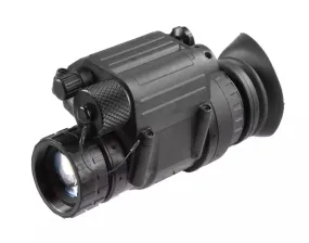 AGM Global Vision 11P14122483021 PVS-14 NL2 Night Vision Hand Held/Mountable Scope Black 1x 26mm, Gen 2  Level 2, Green Filter