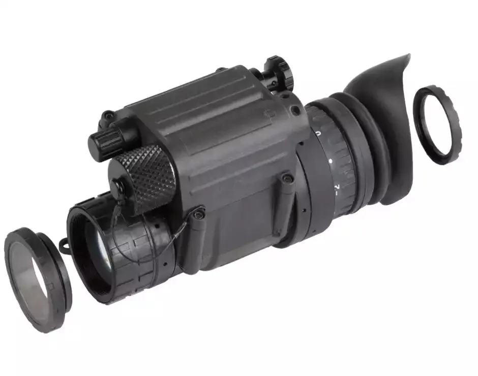 AGM Global Vision 11P14122483021 PVS-14 NL2 Night Vision Hand Held/Mountable Scope Black 1x 26mm, Gen 2  Level 2, Green Filter