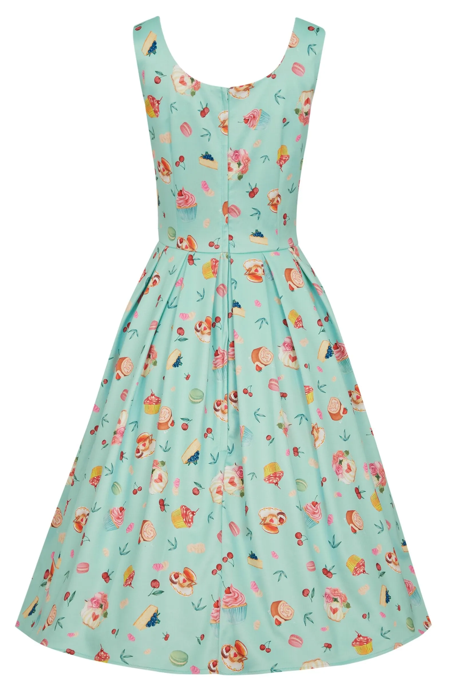 Amanda Afternoon Tea Dress In Baby Blue