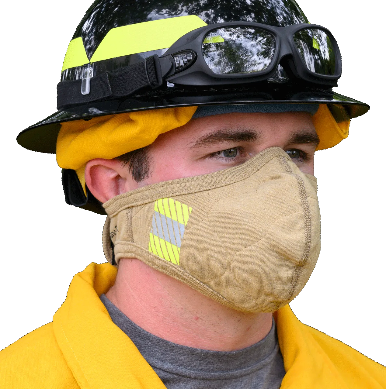 Barriaire Gold Particulate Mask with 3M Trim