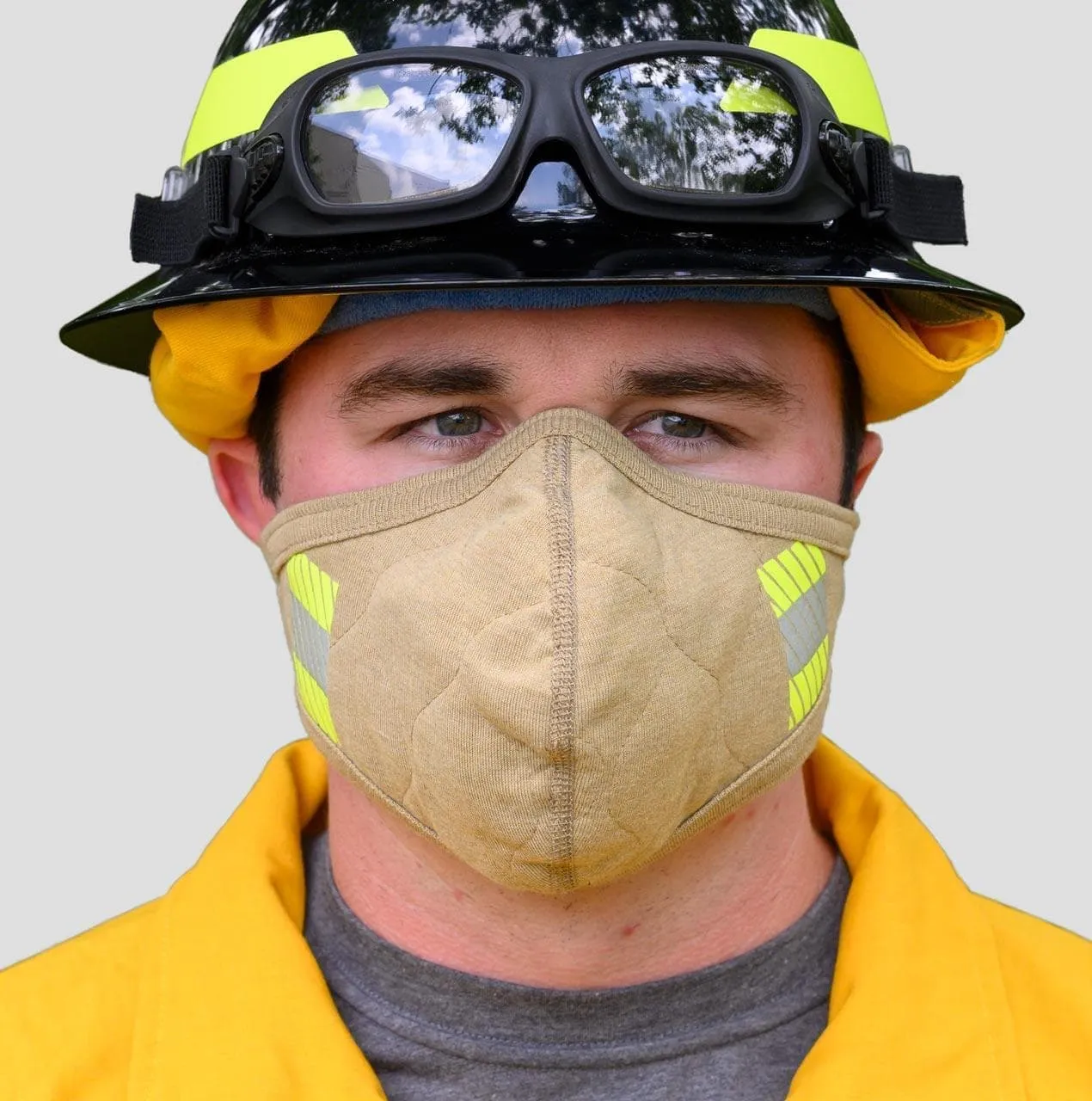 Barriaire Gold Particulate Mask with 3M Trim