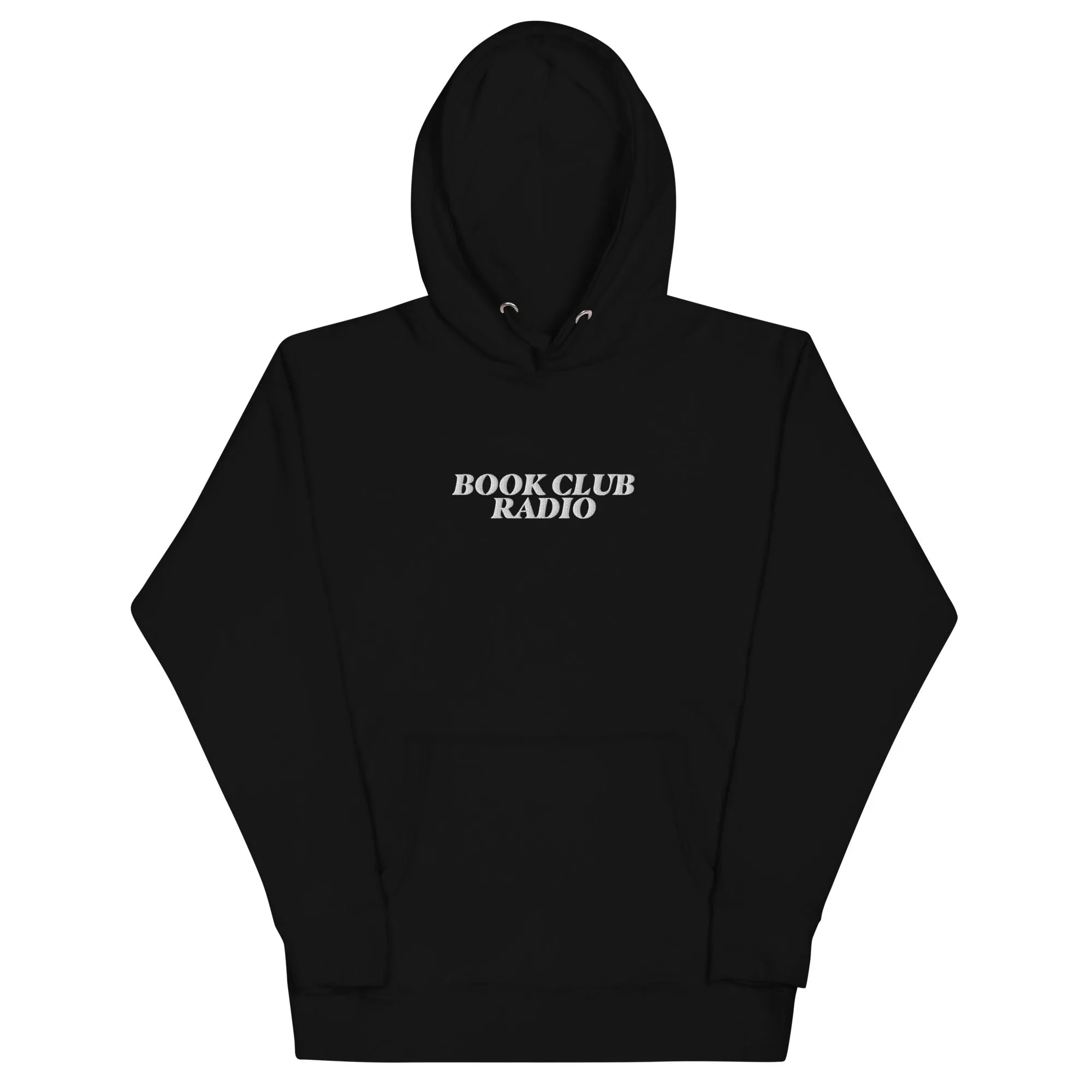 Book Club Radio Logo Black Hoodie