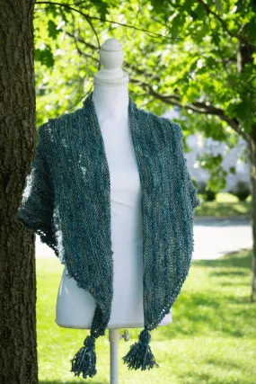 Boucles à l'Horizon'' Shawl | Free Knitting Pattern