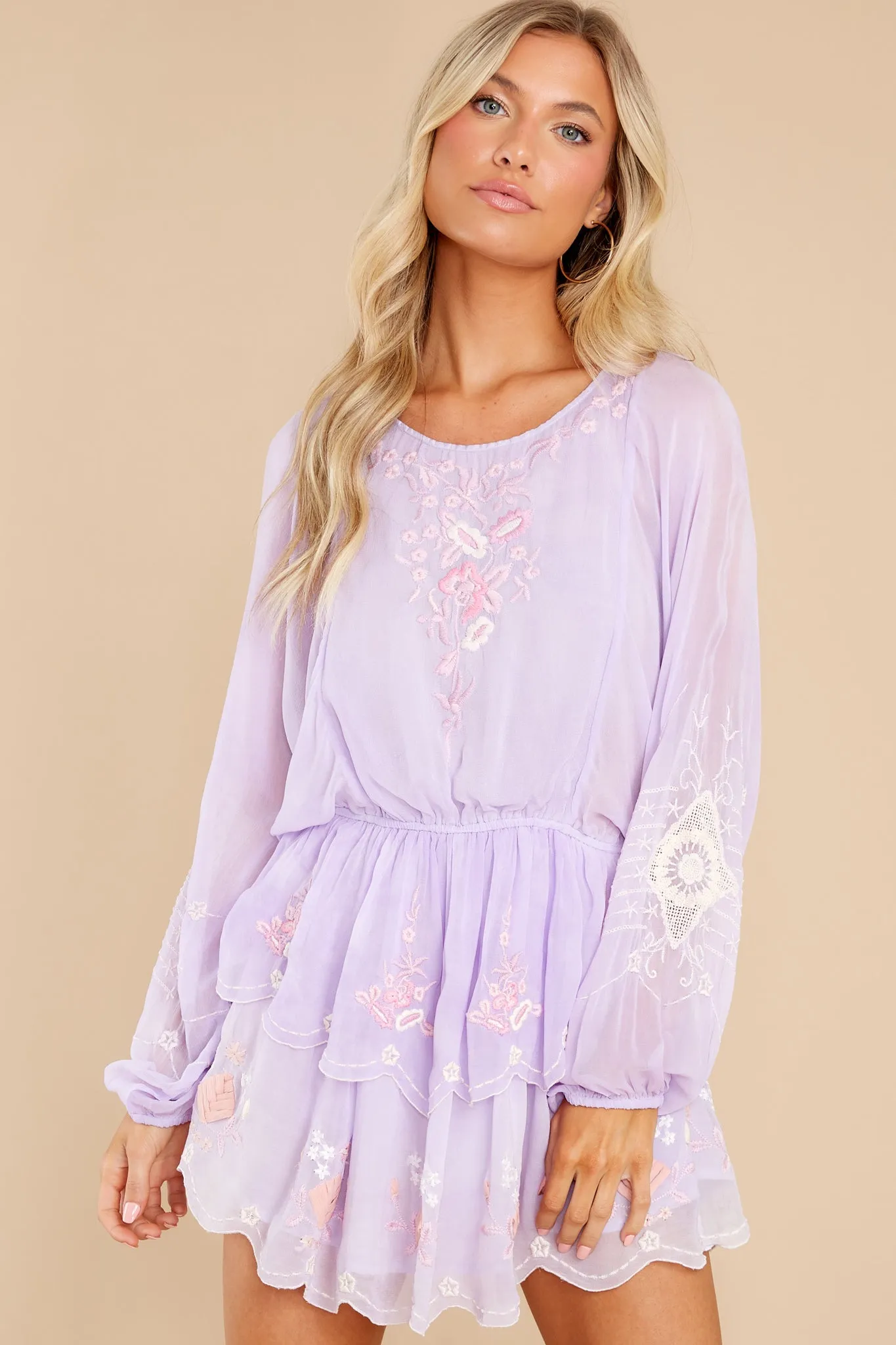 Bridgely Amethyst Mini Dress