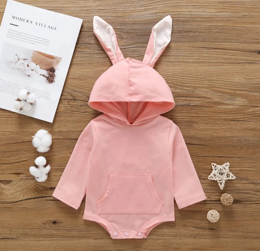 Bunny Romper Pink #1000491