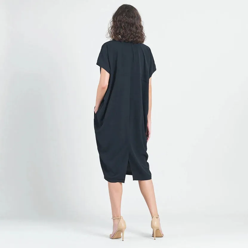 Caftan Pocket Dress in Ivory by Clara Sun Woo