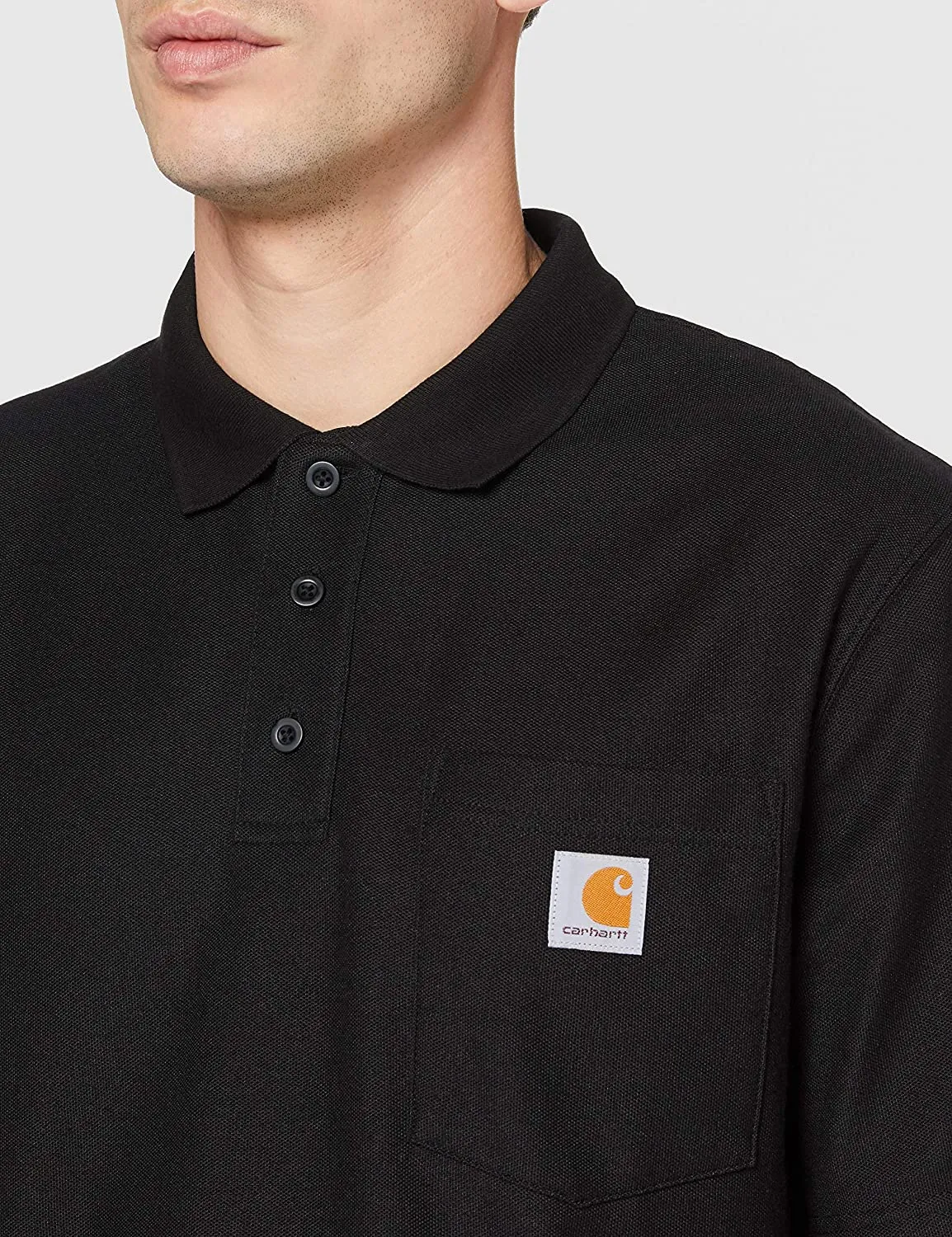 Carhartt Men's Loose Fit Midweight Short Sleeve Pocket Polo