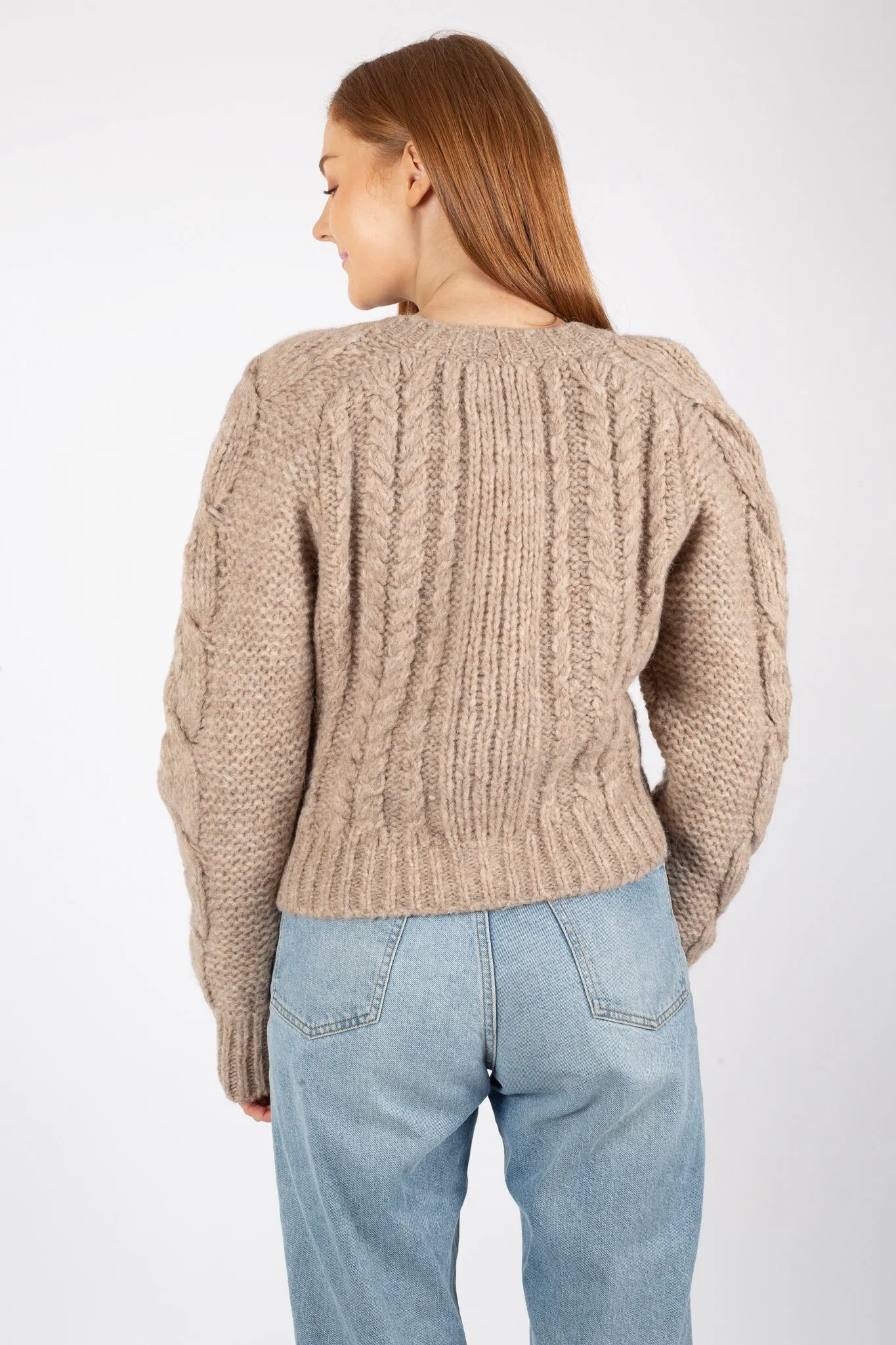 Carla Cardigan - Beige