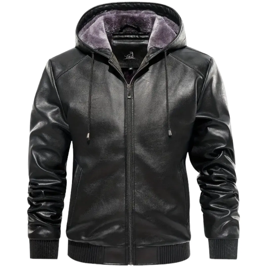 CARLO LEATHER JACKET