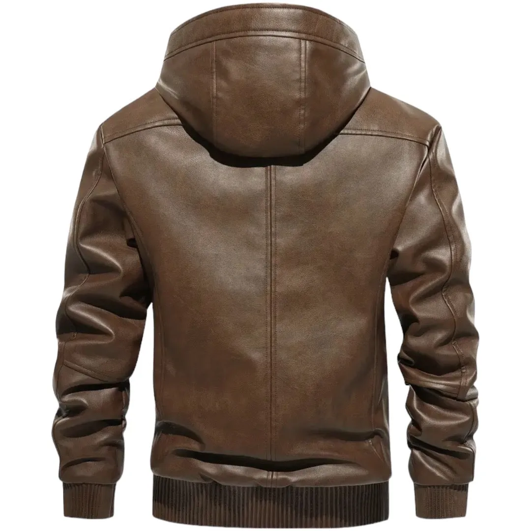 CARLO LEATHER JACKET