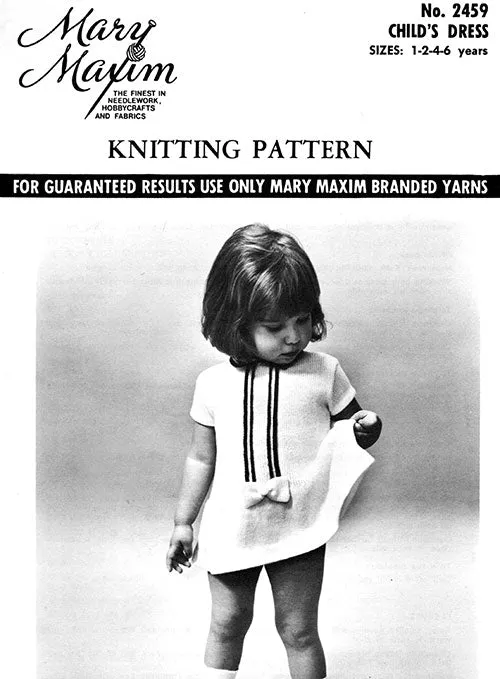 Child's Dress Pattern