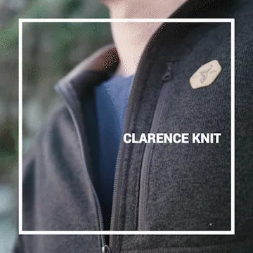 Clarence Knit LS Zip