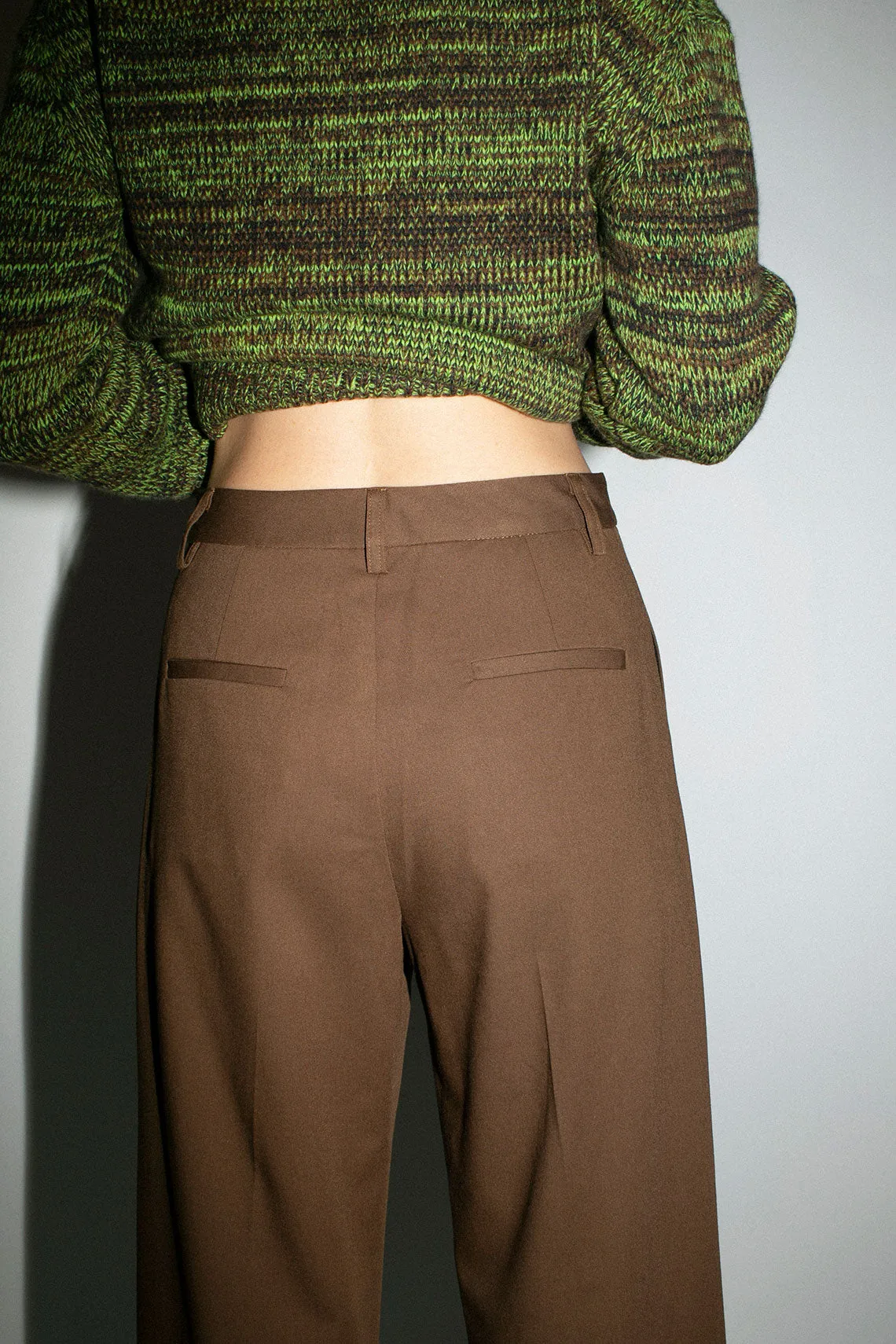 Coffee Twill Kent Pant