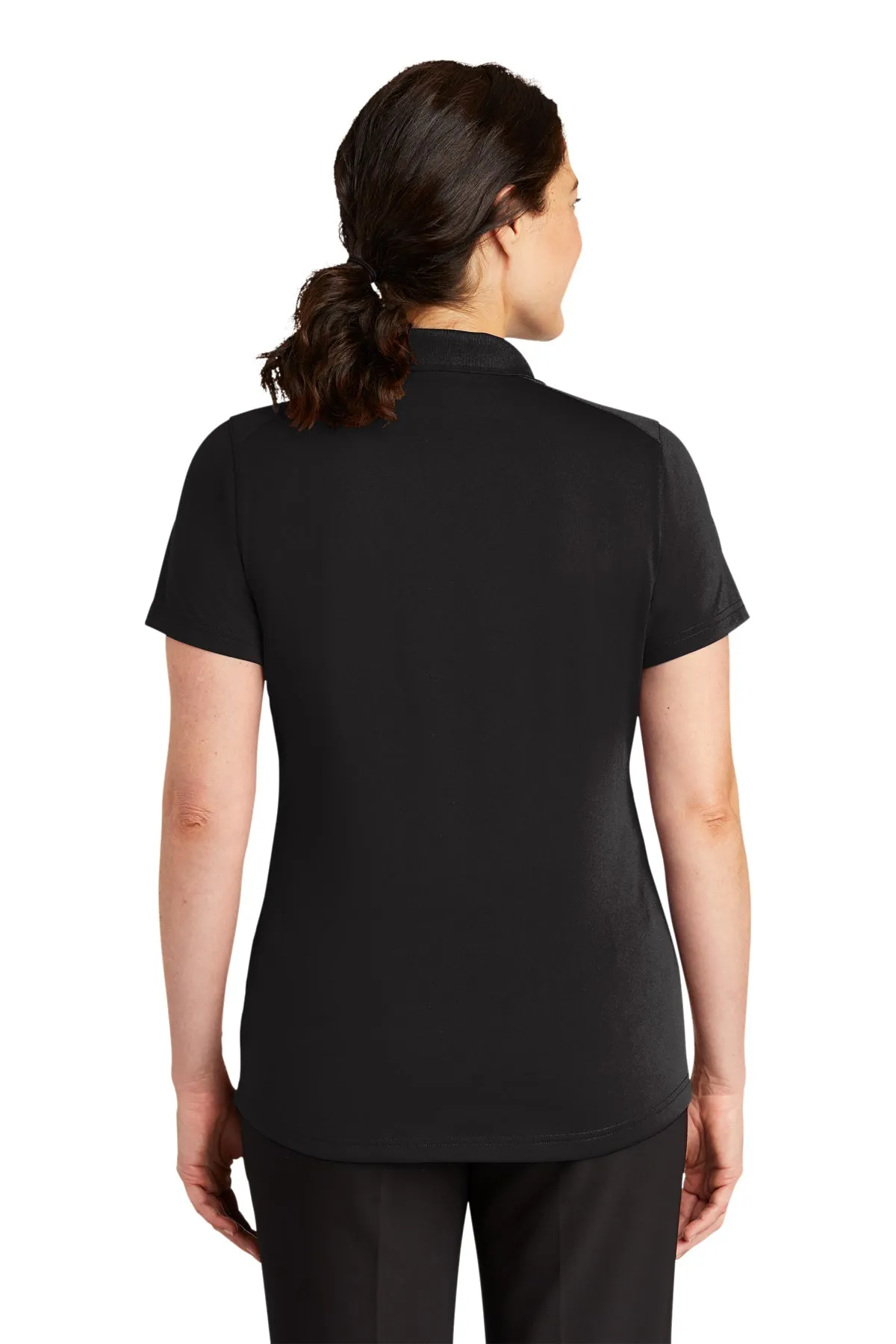 CornerStone Ladies Lightweight Polo, Black