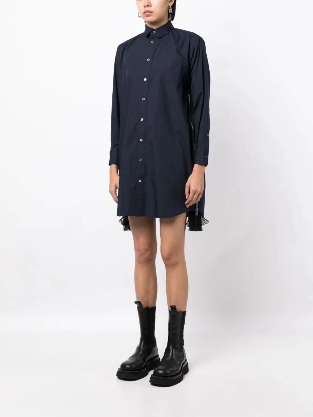 Cotton Poplin Dress