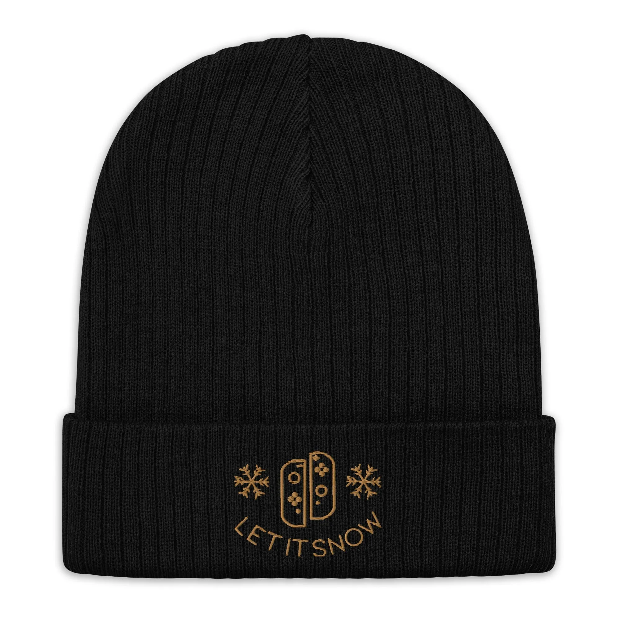 Cozy Gamer Christmas | Ribbed knit beanie