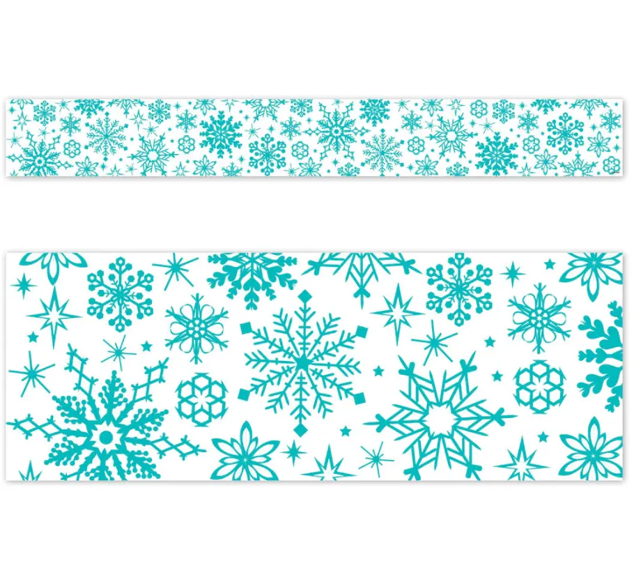 Creative Teacher Snowflakes EZ Border (CTP 10583)