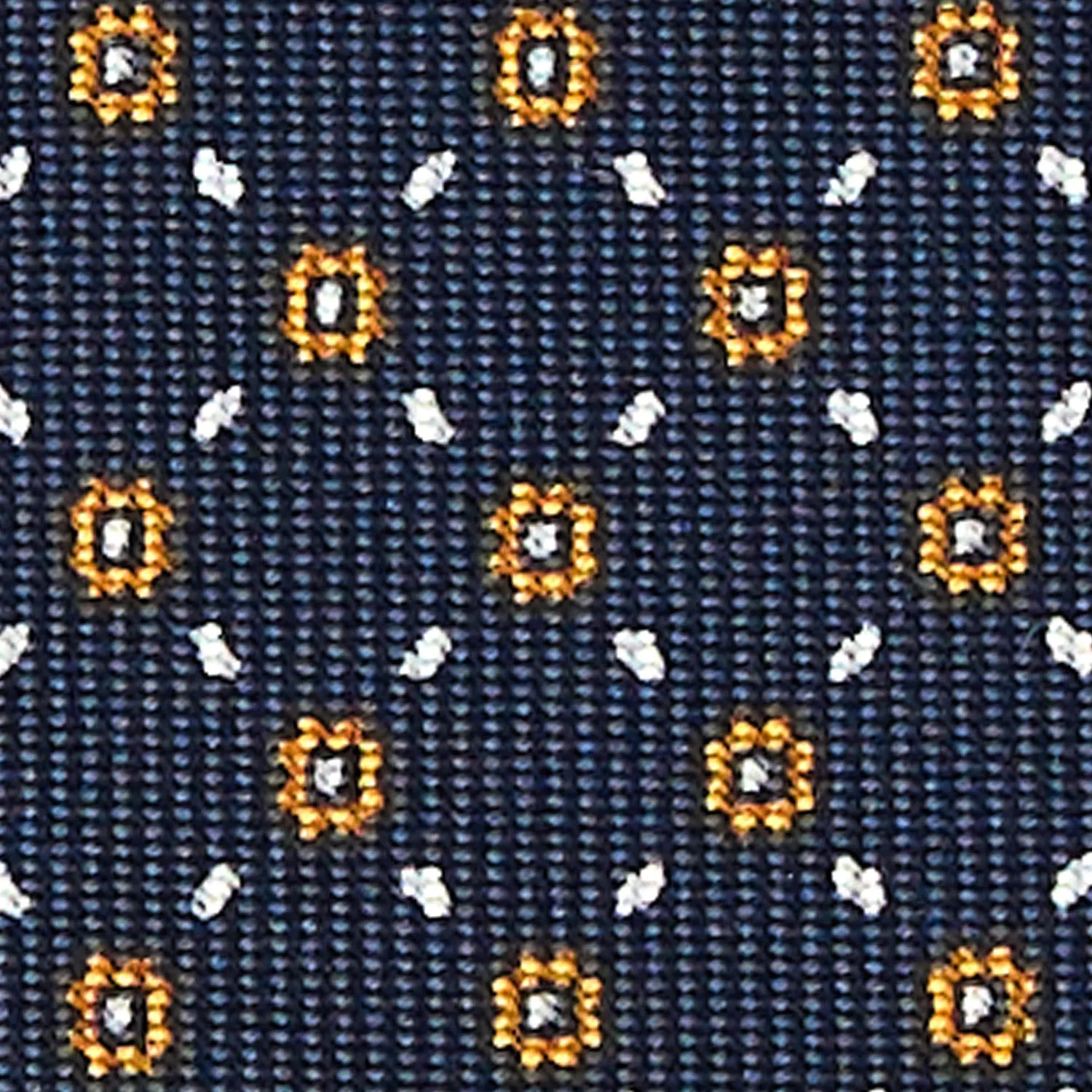 DARK BLUE 5 FOLD SARTORIAL SILK TIE