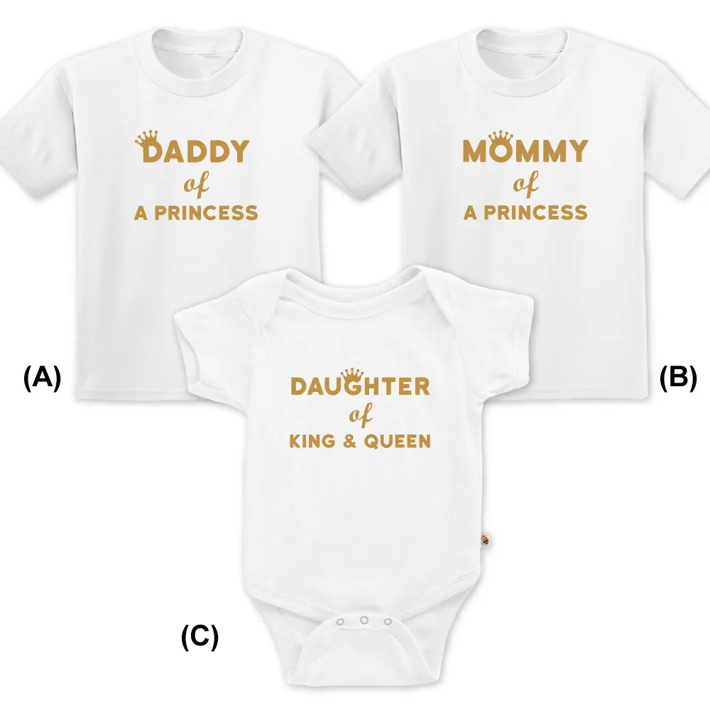 Daughter of King Queen Family Set