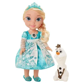 Disney Frozen Snow Glow Elsa Light Up/Singing Doll and an Olaf Doll