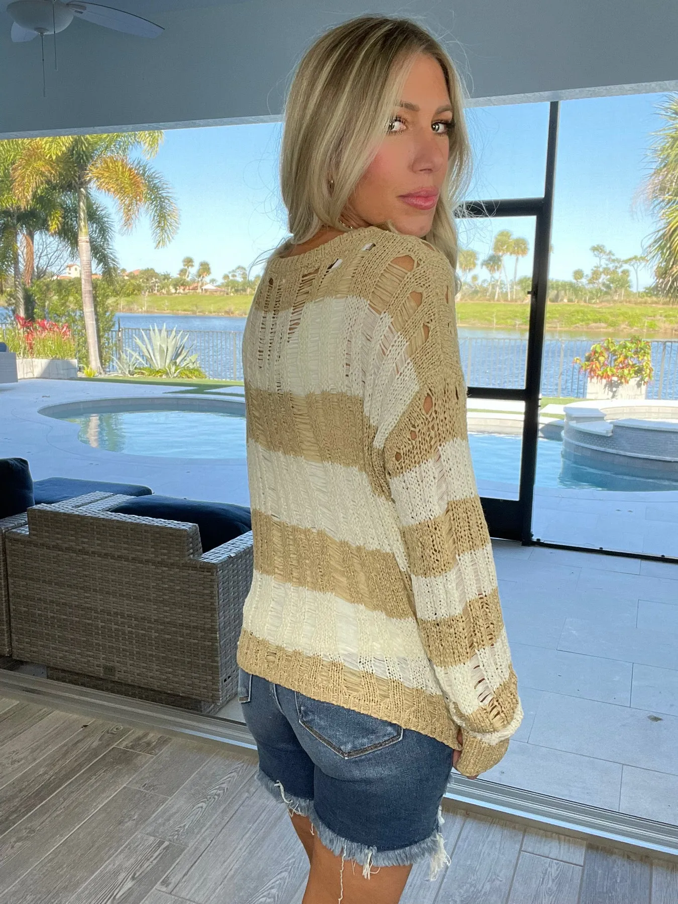 Driftwood Lightweight Knit Sweater