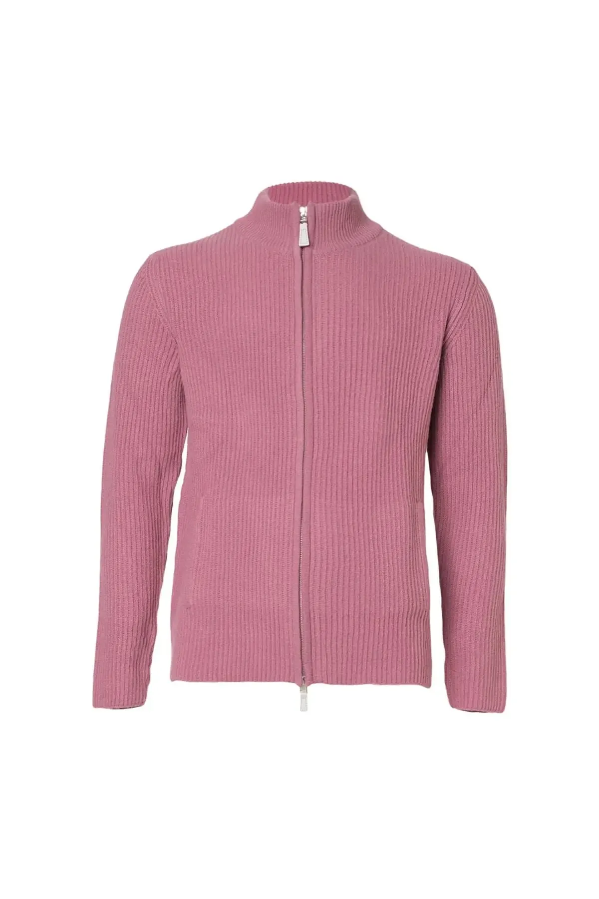 dustyy Rose Wool Fabio Men's Cardigan