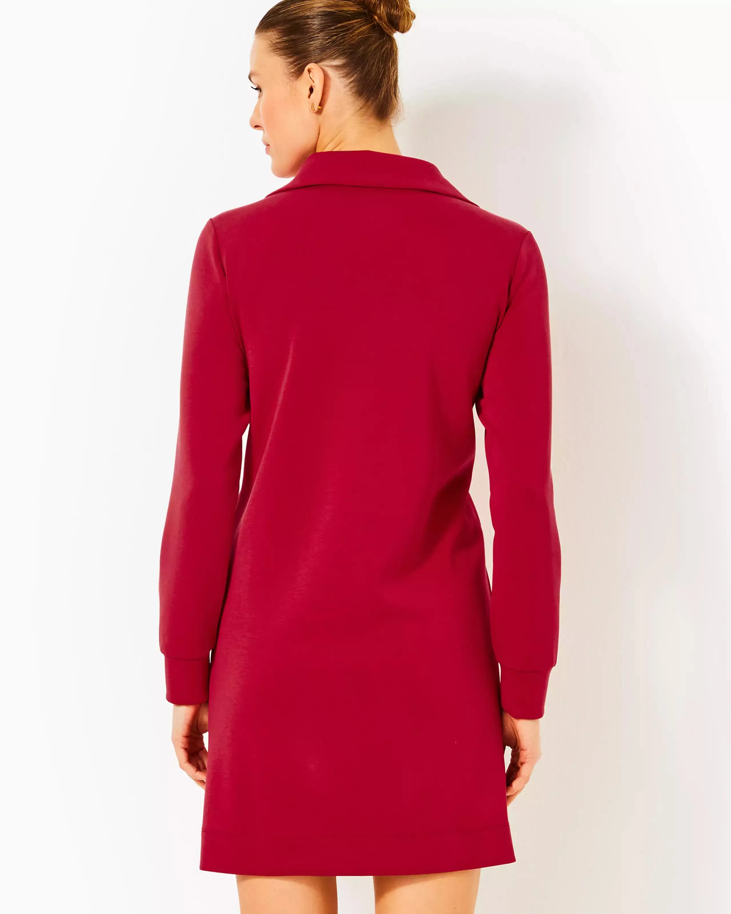 Eleni UPF 50  Dress (Malbec Red)