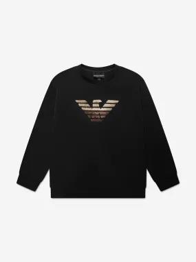 Emporio Armani Boys Eagle Graphic Sweatshirt