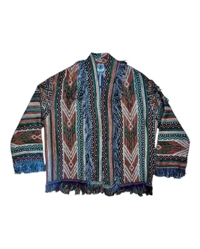 “Energized” Woven Cardigan