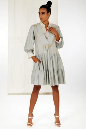 Etsu - Ash Grey Midtown Dress