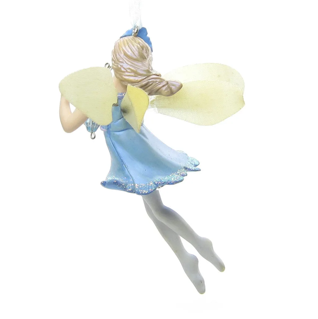 Faerie Candessa Vintage 2001 Hallmark Frostlight Faeries Collection Fiber-Optic Christmas Ornament