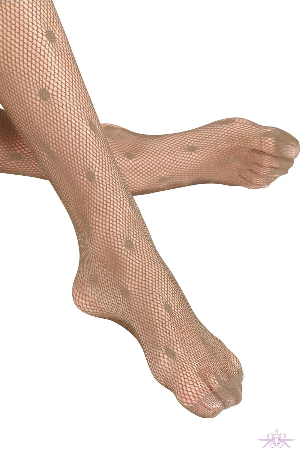 Falke Fishnet Dot Hold Ups