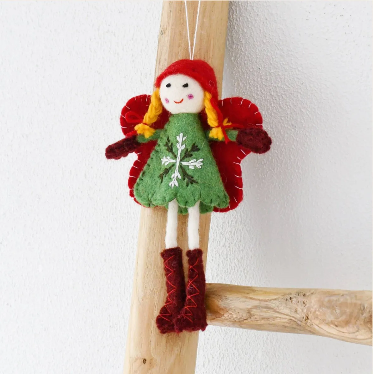 Felt Christmas Fairy - Tara Treasures