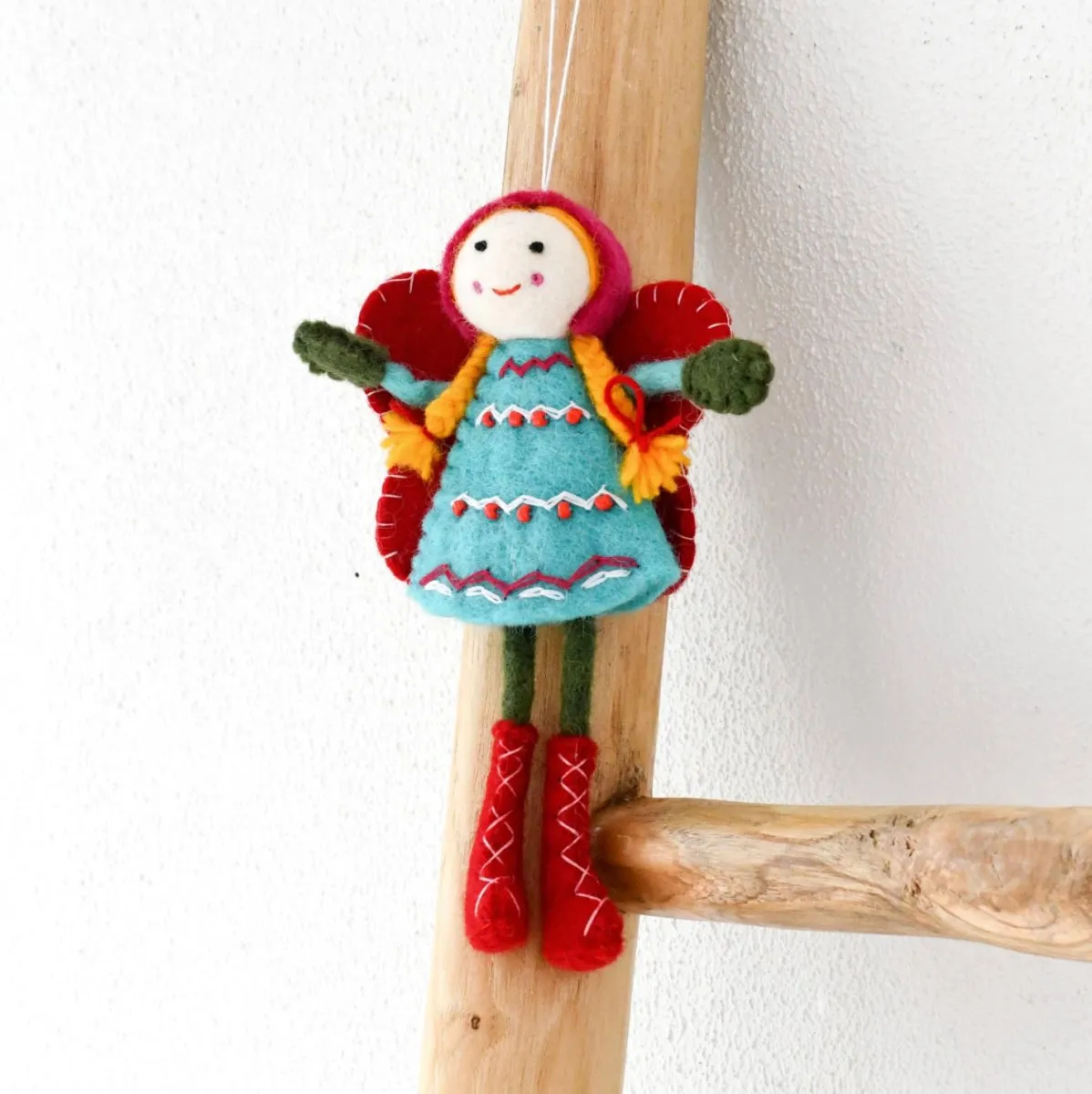 Felt Christmas Fairy - Tara Treasures