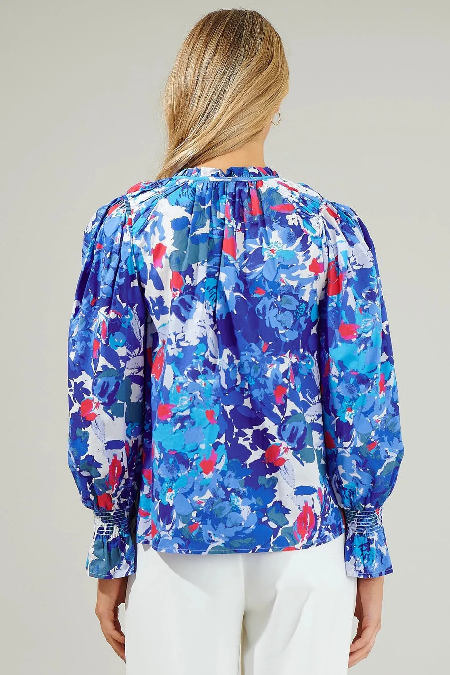 FLORAL RUSSO BLOUSE