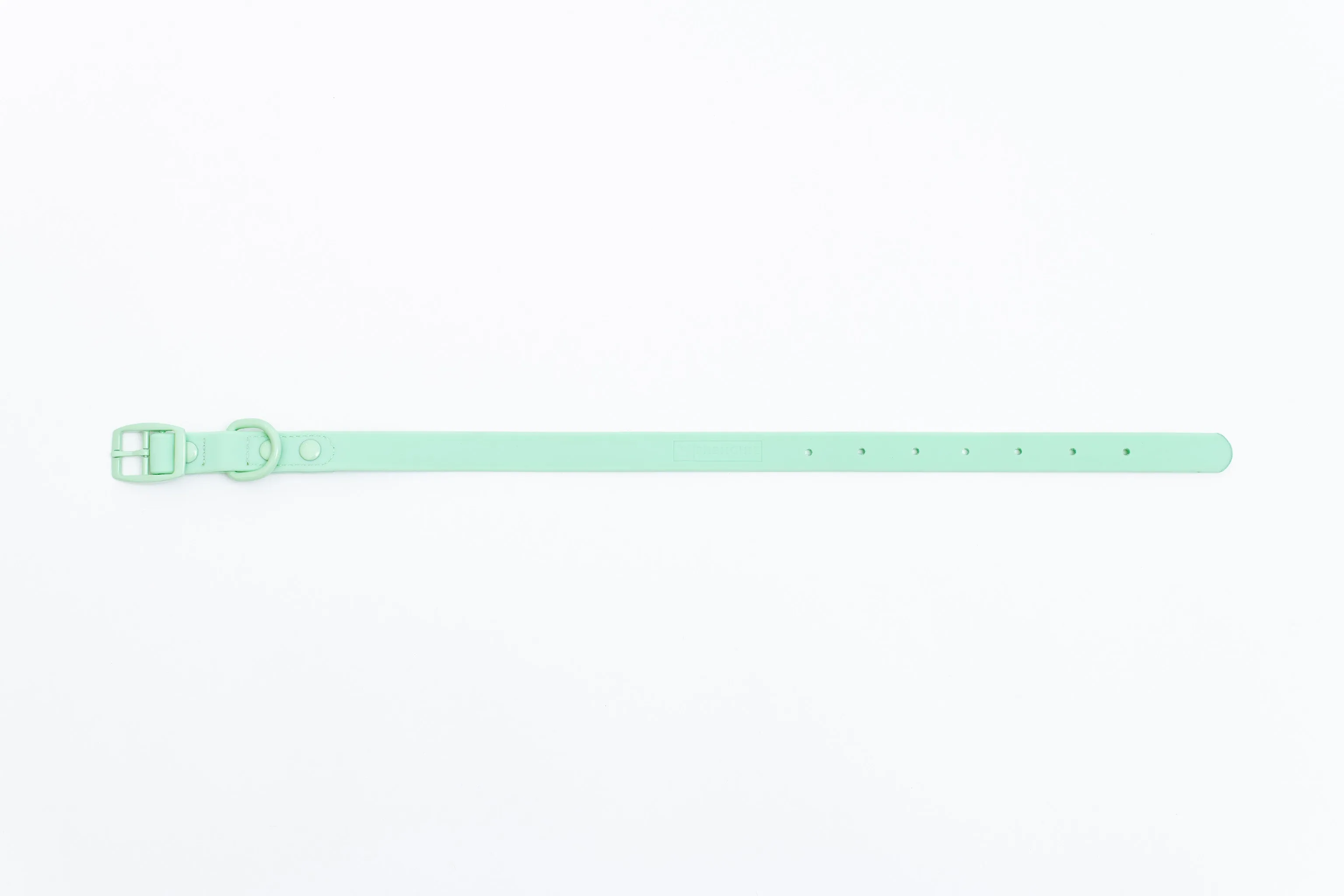 Frenchie Waterproof Collar - Mint Green