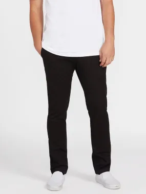 Frickin Slim Chino Trousers - BLACK