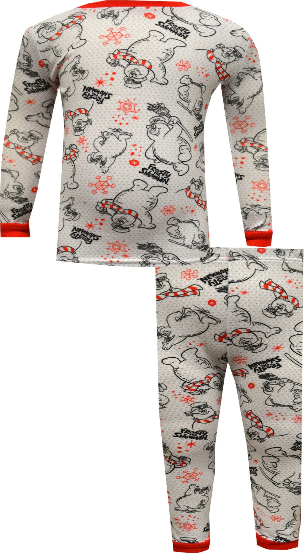 Frosty The Snowman Classic Images Ultra Soft Kids Unisex Pajamas