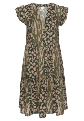 FusionFable Animal Printed Dress